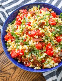 BLT Corn Salad is a guaranteed win for your summer barbecues.