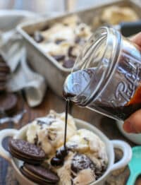 Homemade Chocolate Syrup really is better than store bought! get the EASY recipe at barefeetinthekitchen.com
