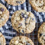 Oatmeal Cookies with Cranberries and White Chocolate