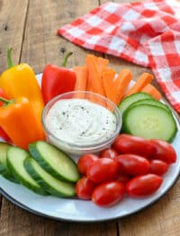 Ranch Dip is everyone's favorite dip for vegetables or for chips