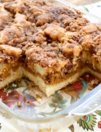 This Pumpkin Coffee Cake is irresistible!