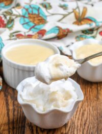 Creamy sweet Vanilla Pudding